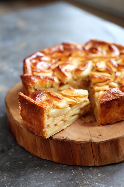 21. Appeltaart recept met boter-deegblokken voor extra flaky korst