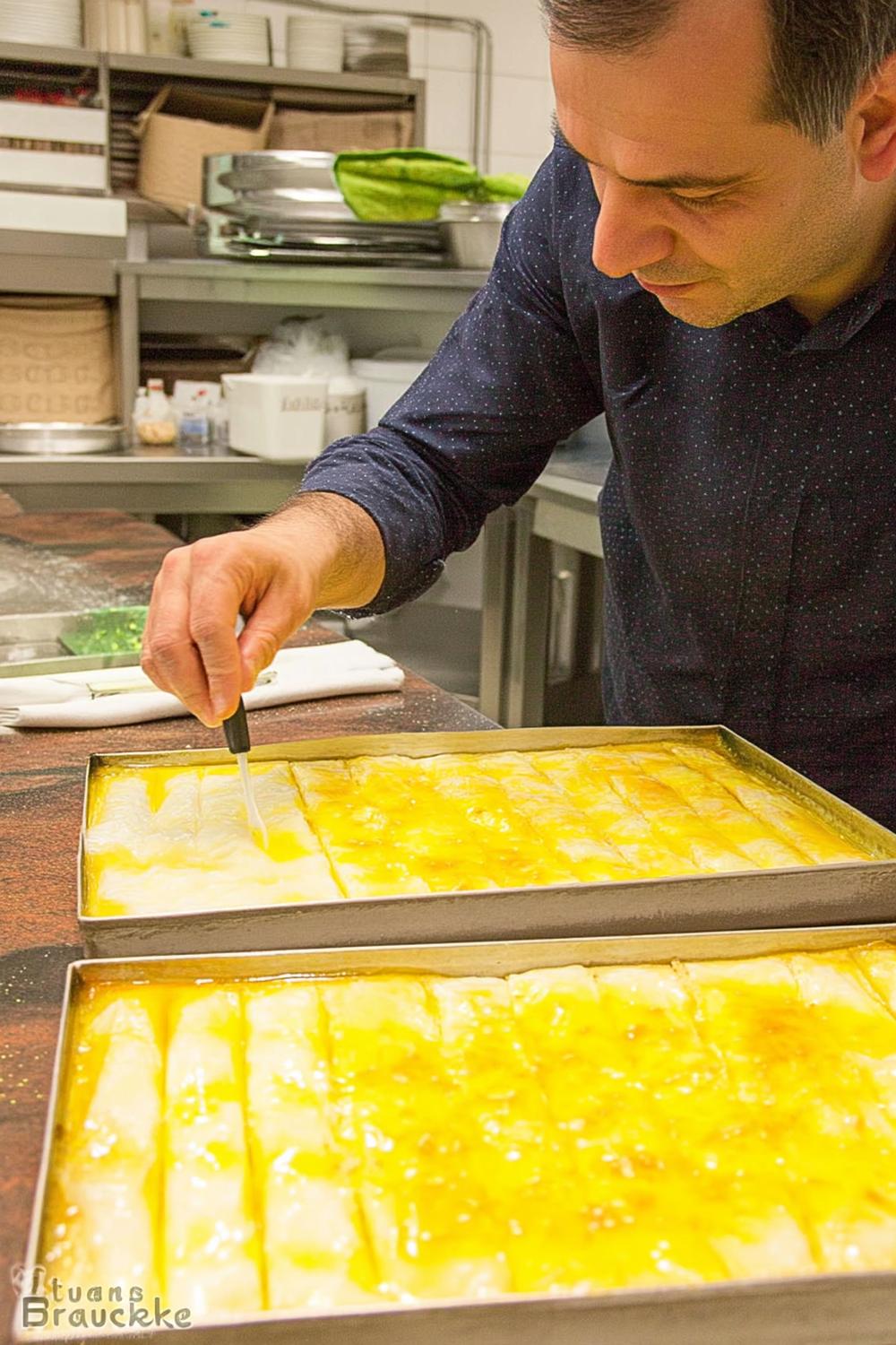 Professionele Baklava Bereiding