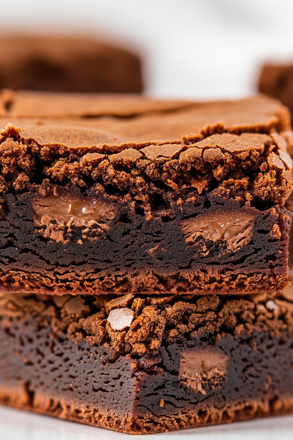 Gelaagde Chocolade Texturen