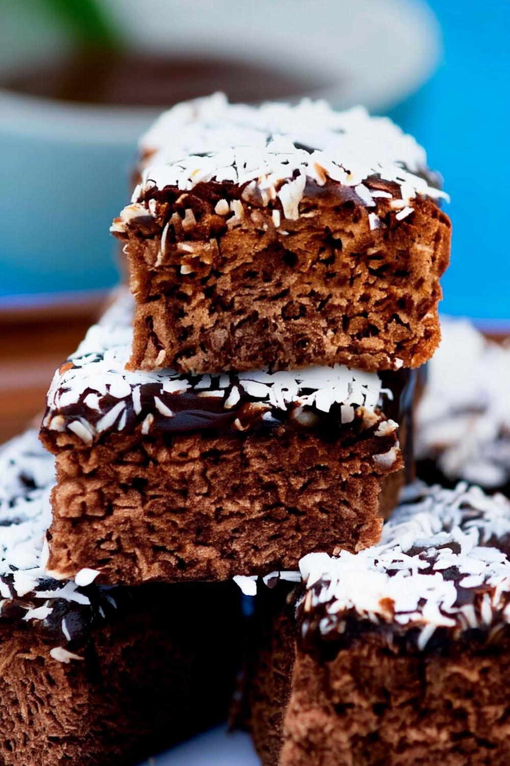 Kokos Chocolade Stapels