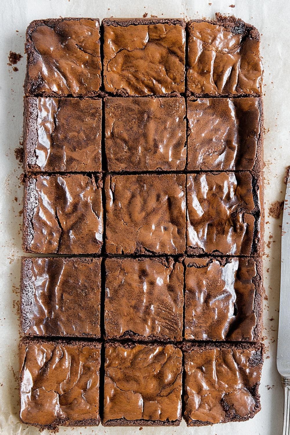 Perfect Gesneden Brownies