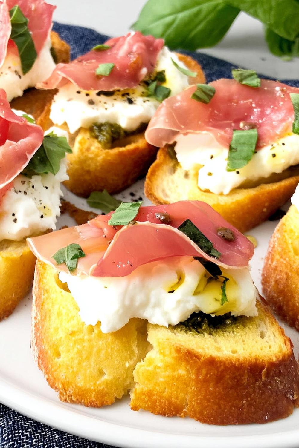 Gouden Tomaten Bruschetta