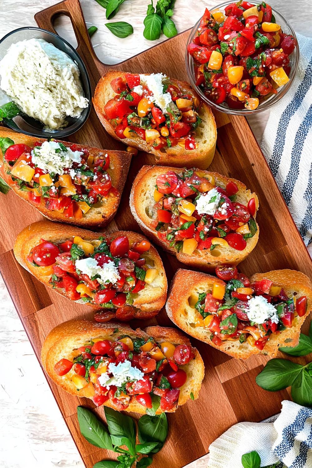 Nederlandse Bruschetta Stijl