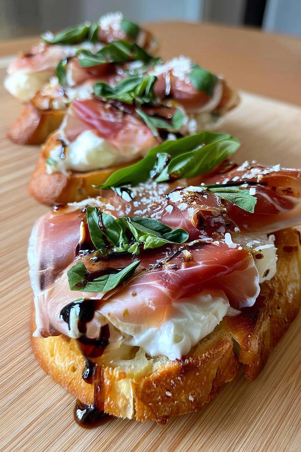 Parmaham Basilicum Klassiek