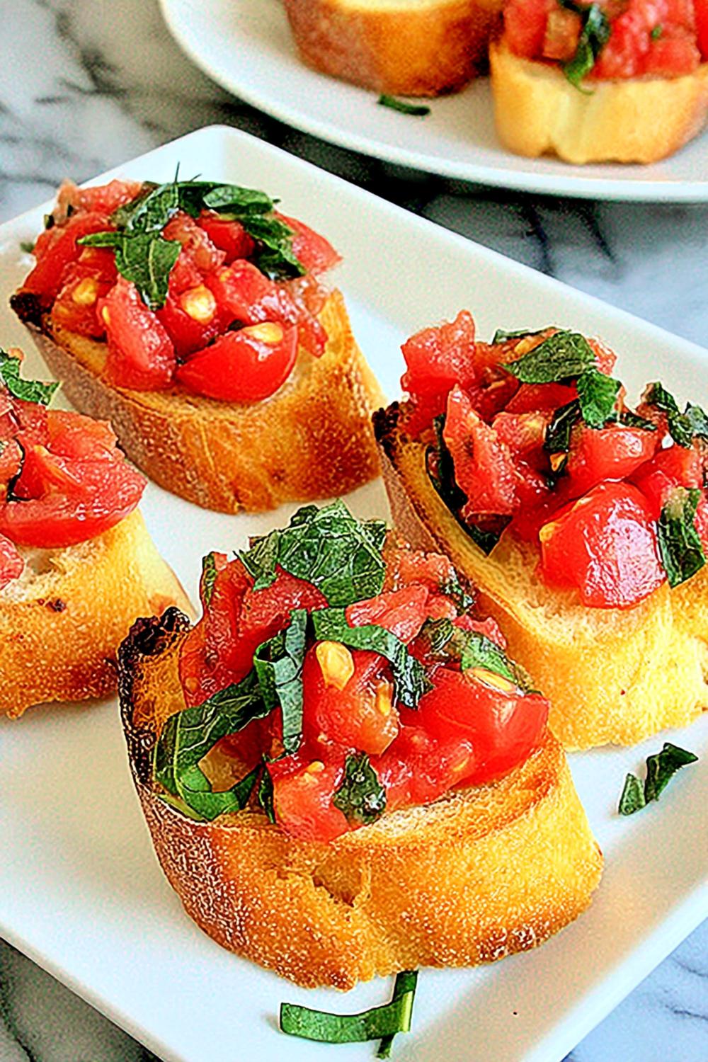 Rustieke Tomaten Presentatie