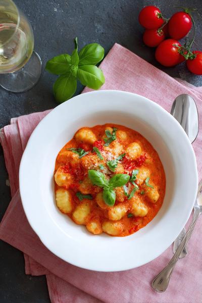 2. Gnocchi recept met romige tomaat-mascarpone saus