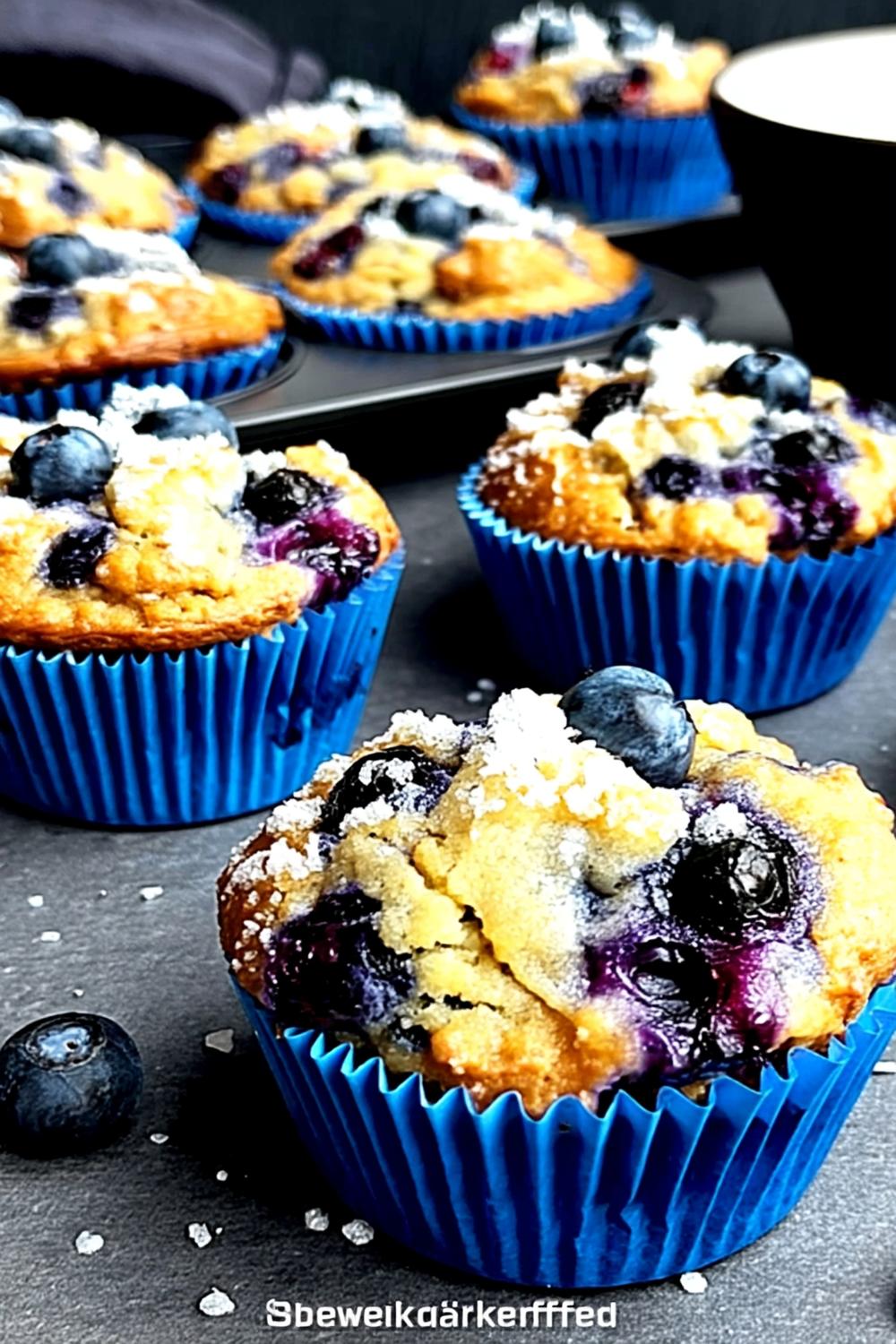 Blauwe Bessen Muffins