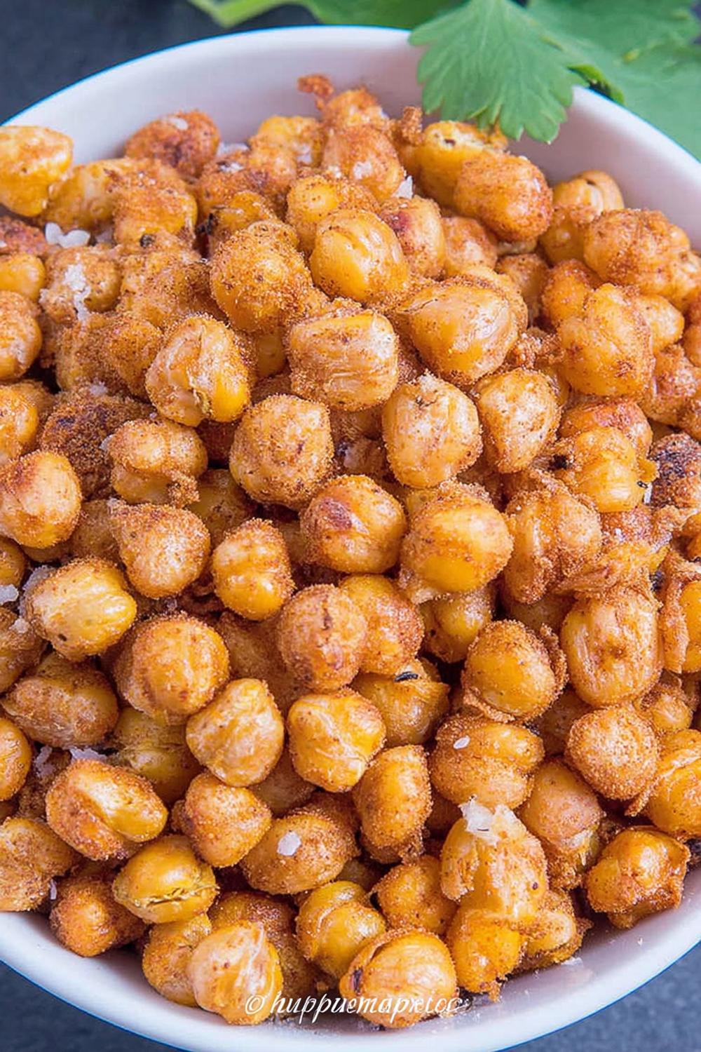 Gekruide Kikkererwten Snack