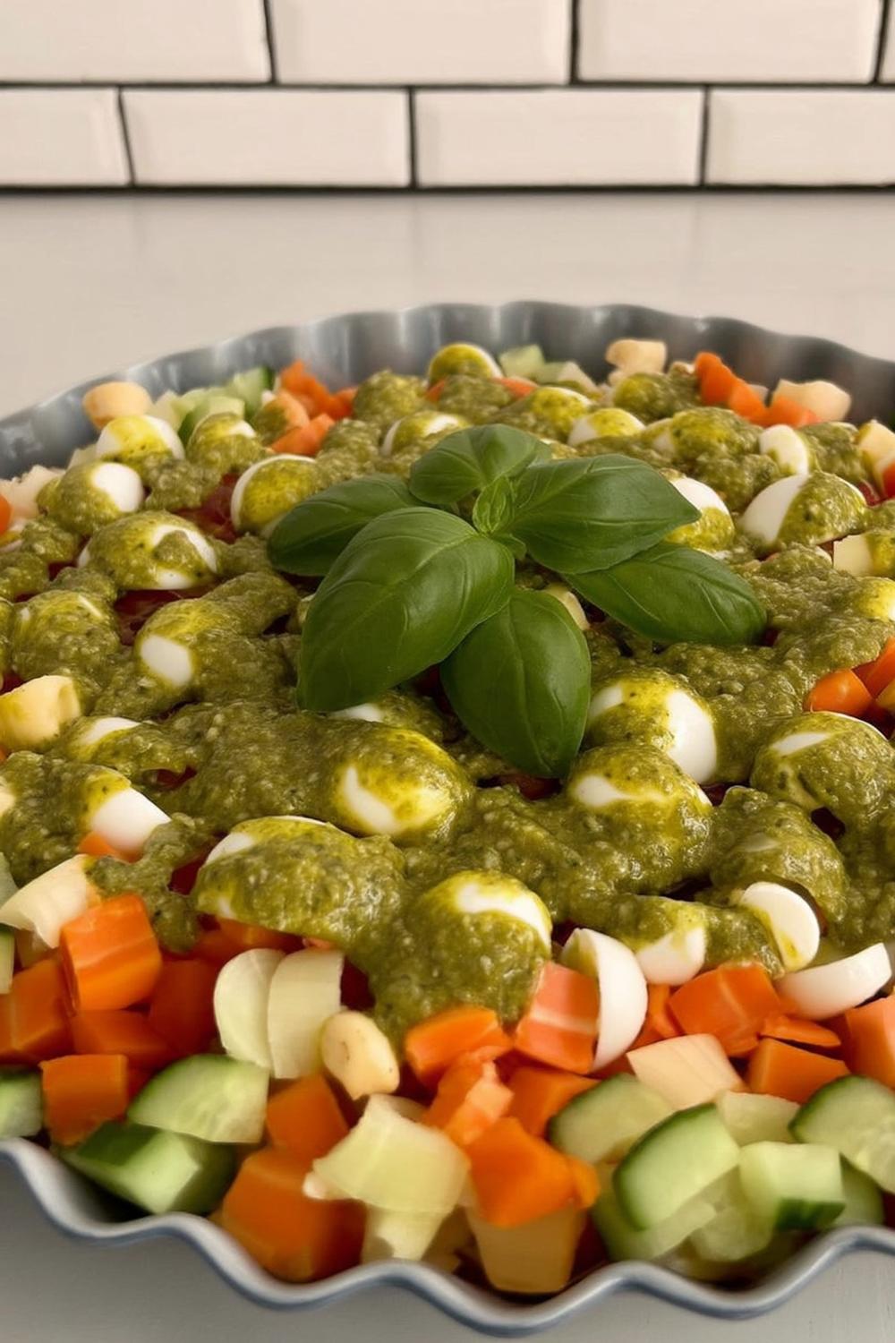 Groene Pesto Ovenschotel