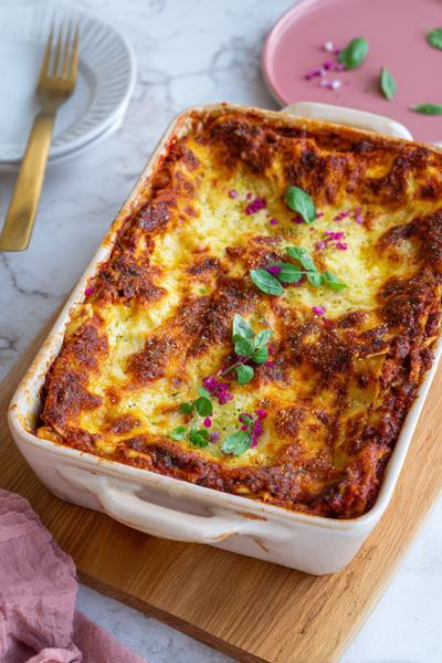 13. Lasagne recept met worst, venkel en pepervlokken