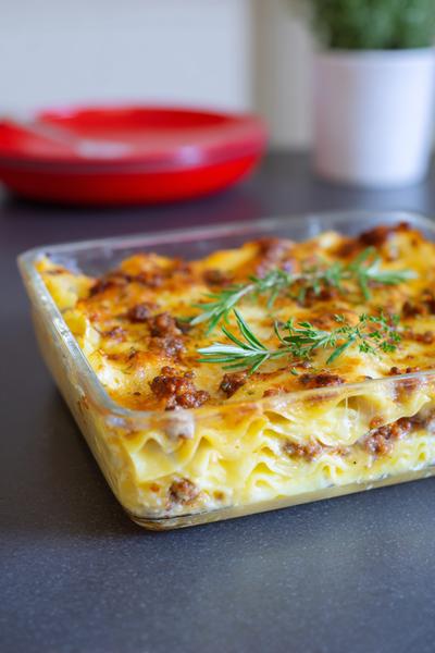 5. Lasagne recept met paddenstoelenmix en tijm-boter