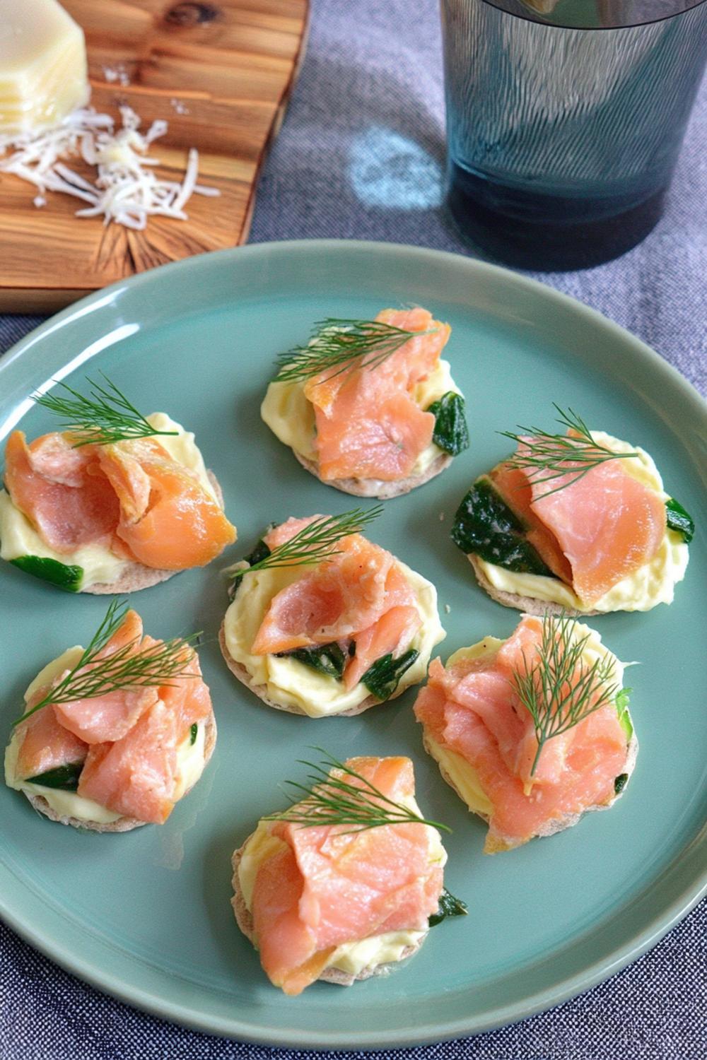 Zalm in folie pakketjes
