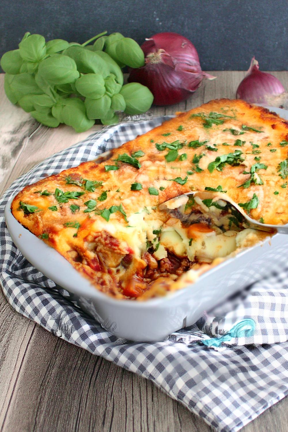 Mediterrane garnalen met tzatziki