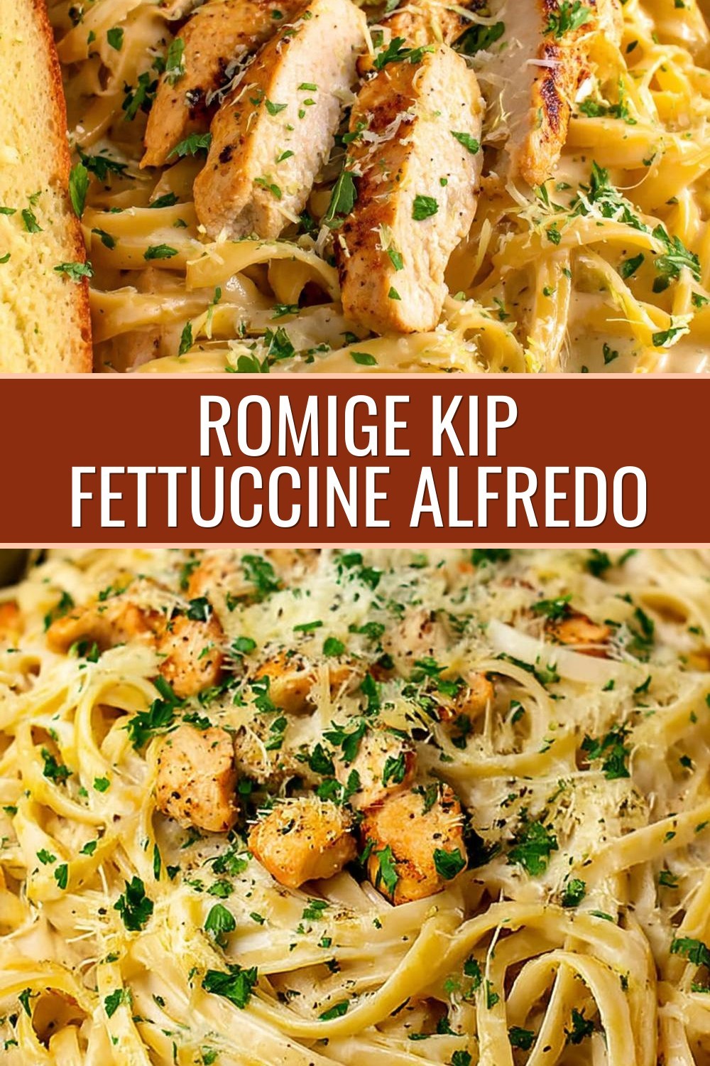 Romige Kip Fettuccine Alfredo