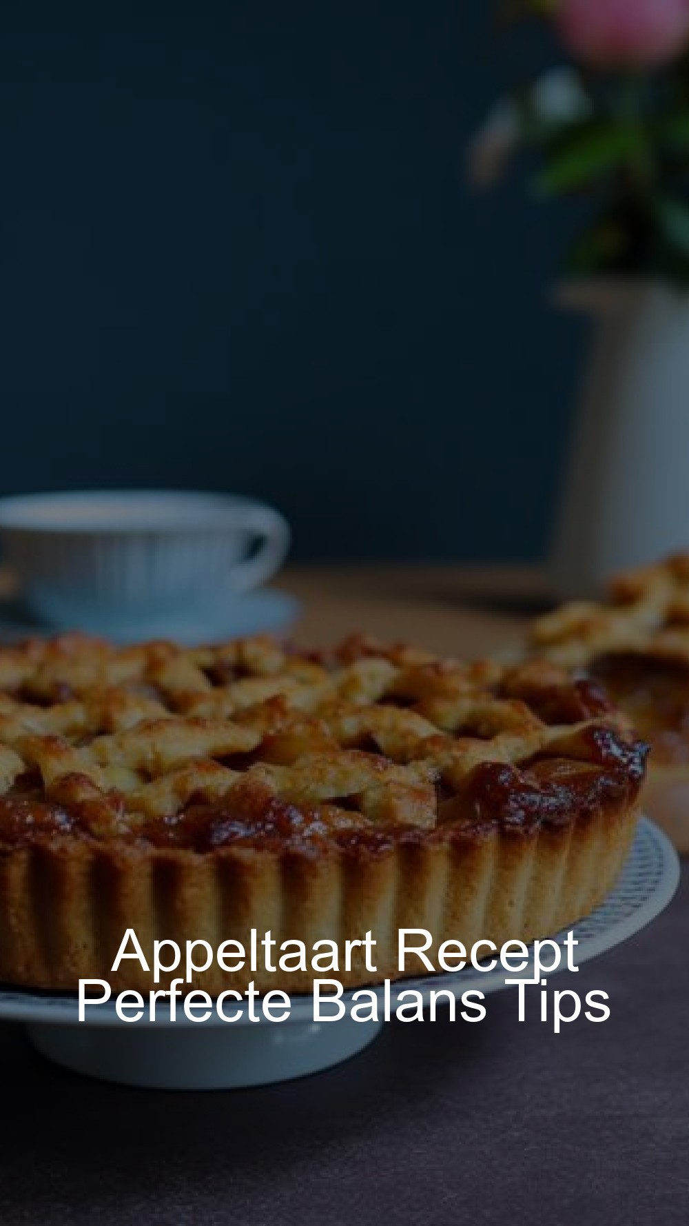 Appeltaart Recept Perfecte Balans Tips