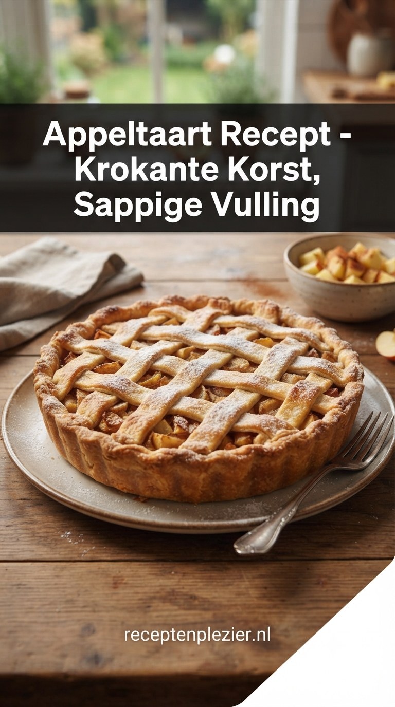 Appeltaart Recept - Krokante Korst, Sappige Vulling