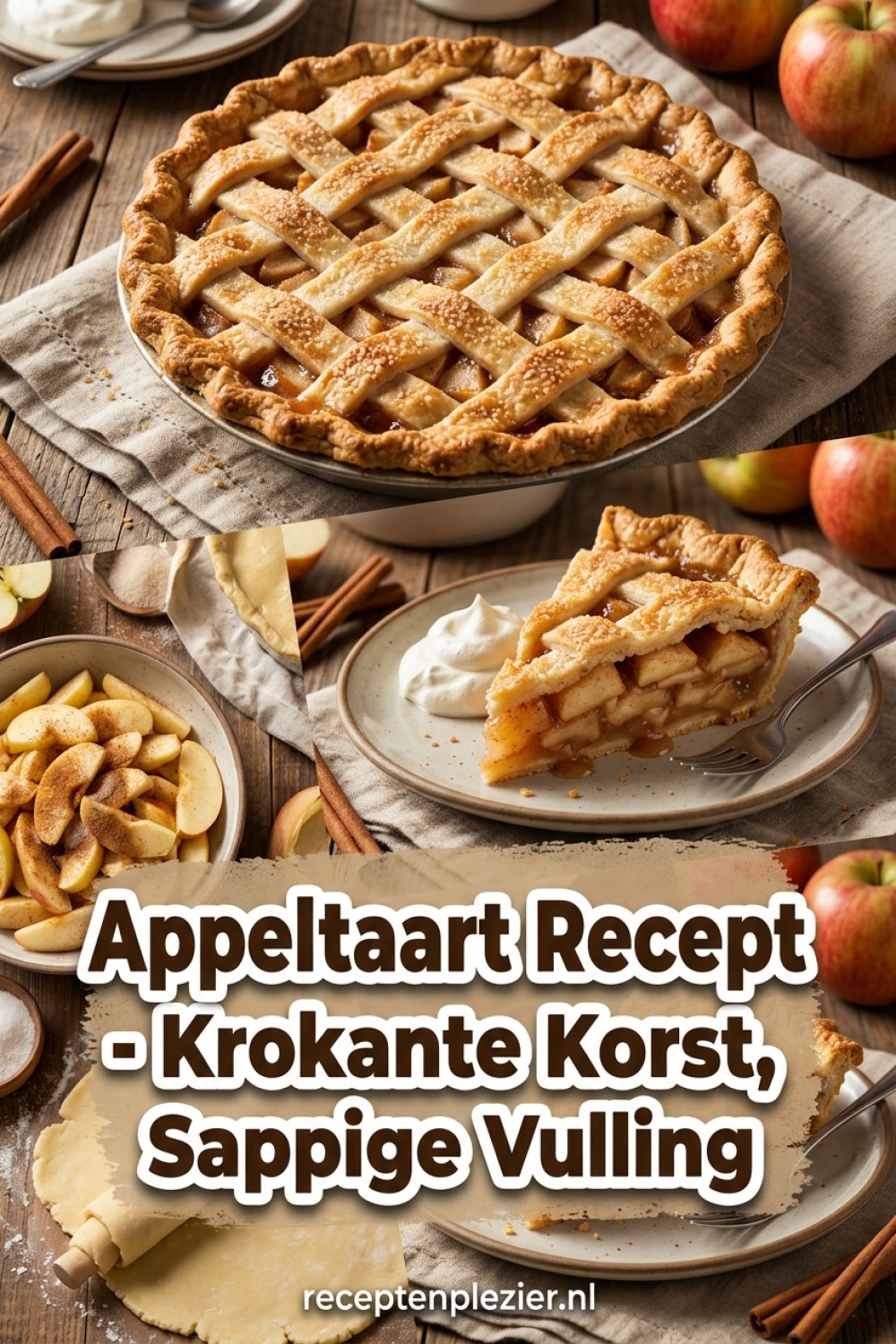 Appeltaart Recept - Krokante Korst, Sappige Vulling