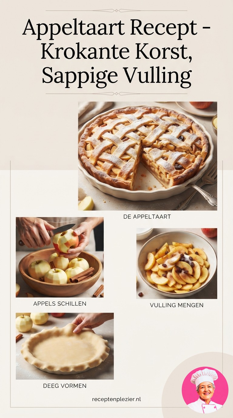 Appeltaart Recept - Krokante Korst, Sappige Vulling