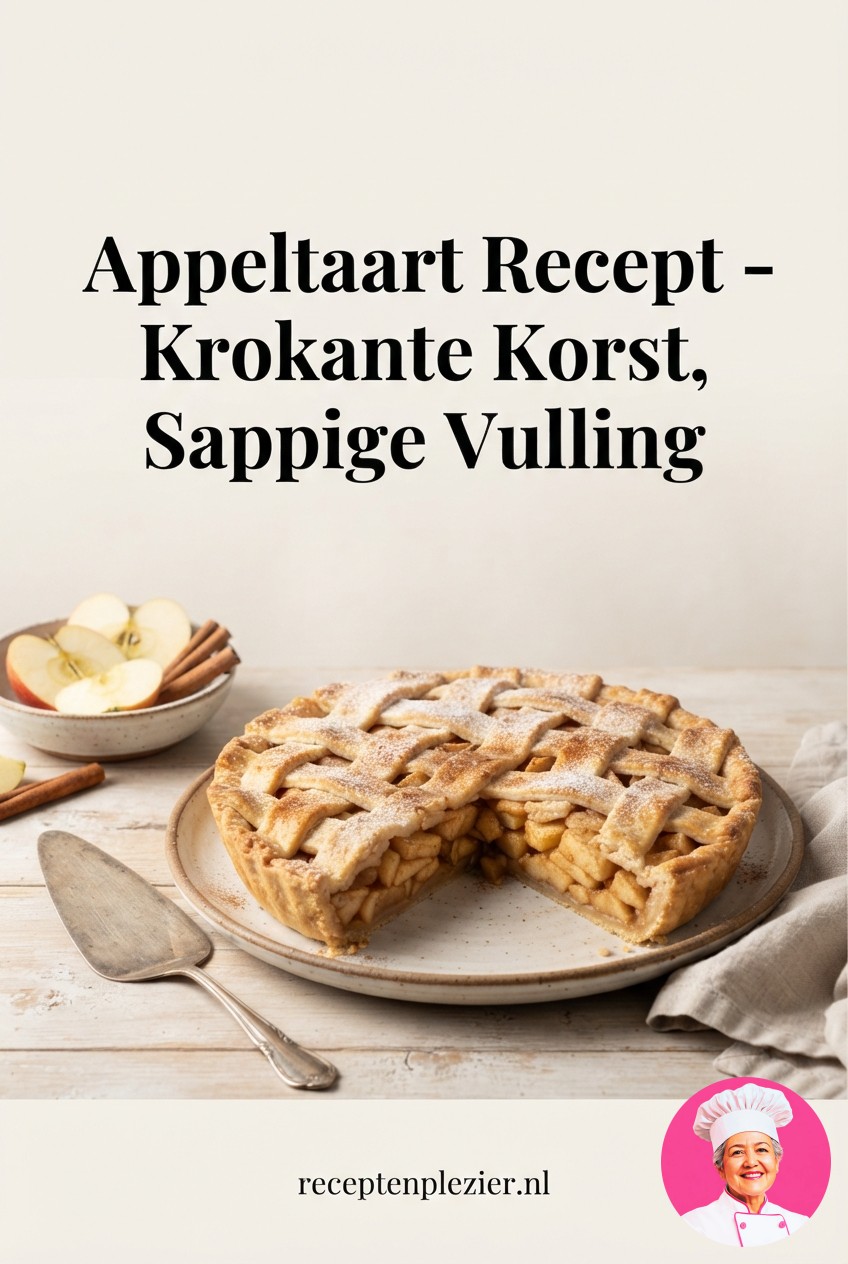 Appeltaart Recept - Krokante Korst, Sappige Vulling