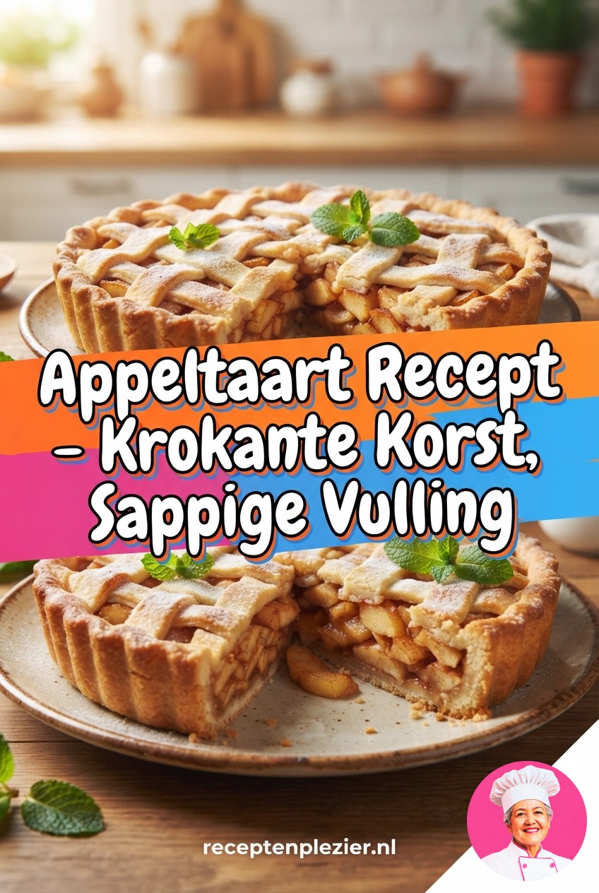 Appeltaart Recept - Krokante Korst, Sappige Vulling
