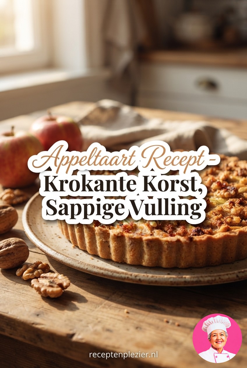 Appeltaart Recept - Krokante Korst, Sappige Vulling