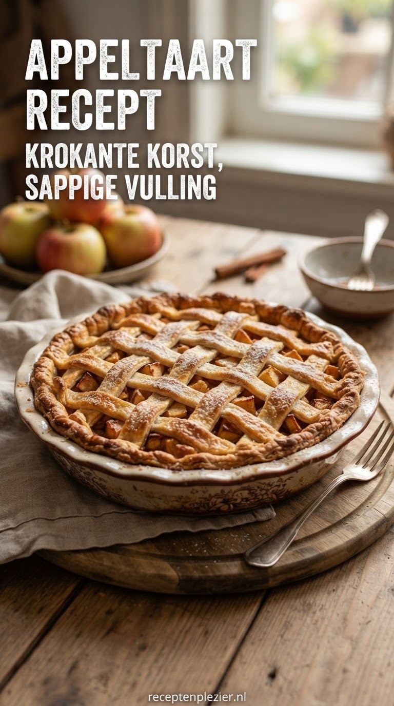 Appeltaart Recept - Krokante Korst, Sappige Vulling
