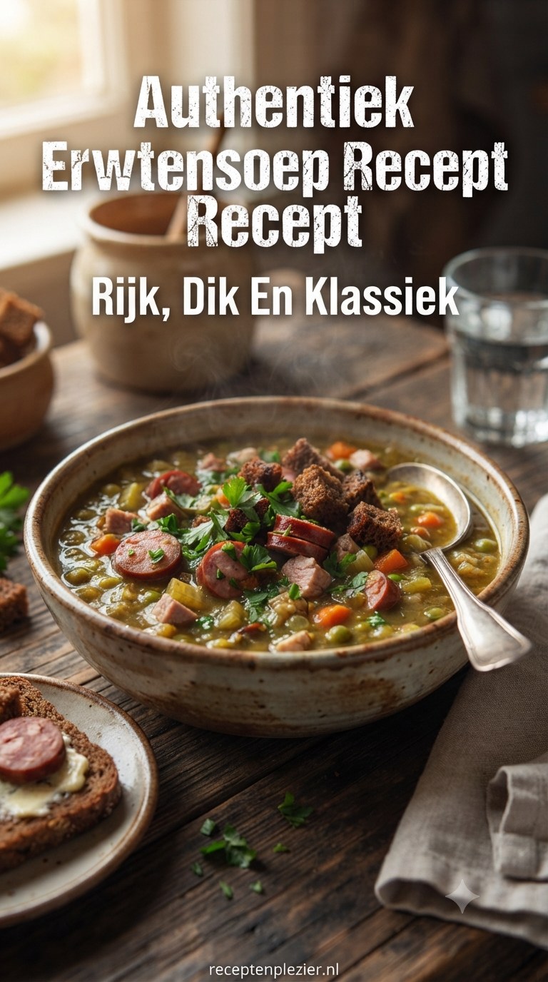 Authentiek Erwtensoep Recept - Rijk, Dik En Klassiek
