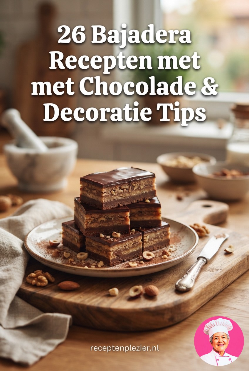 26 Bajadera Recepten met Chocolade & Decoratie Tips