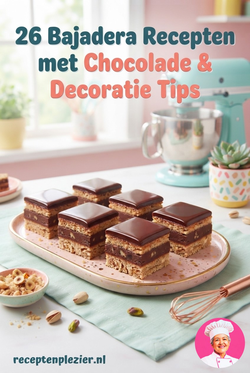 26 Bajadera Recepten met Chocolade & Decoratie Tips