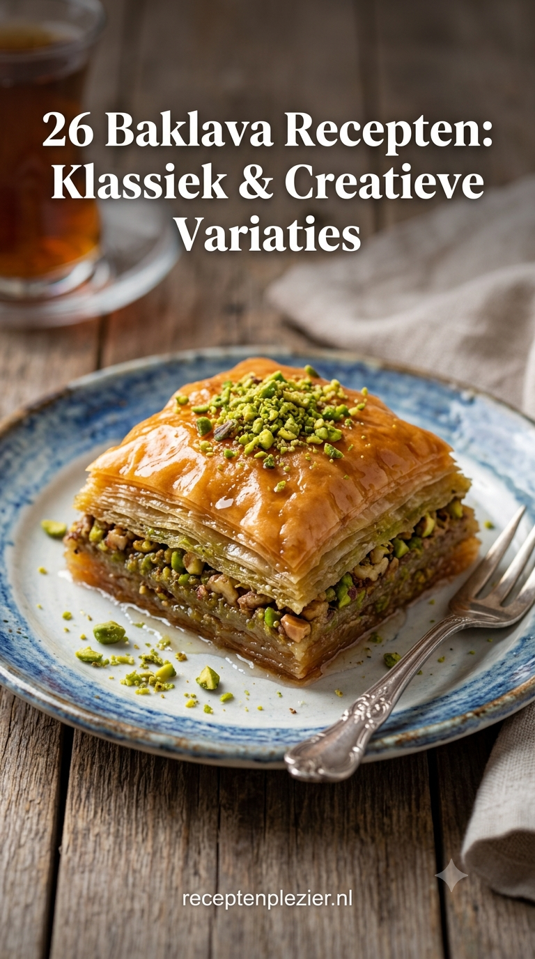 26 Baklava Recepten: Klassiek & Creatieve Variaties