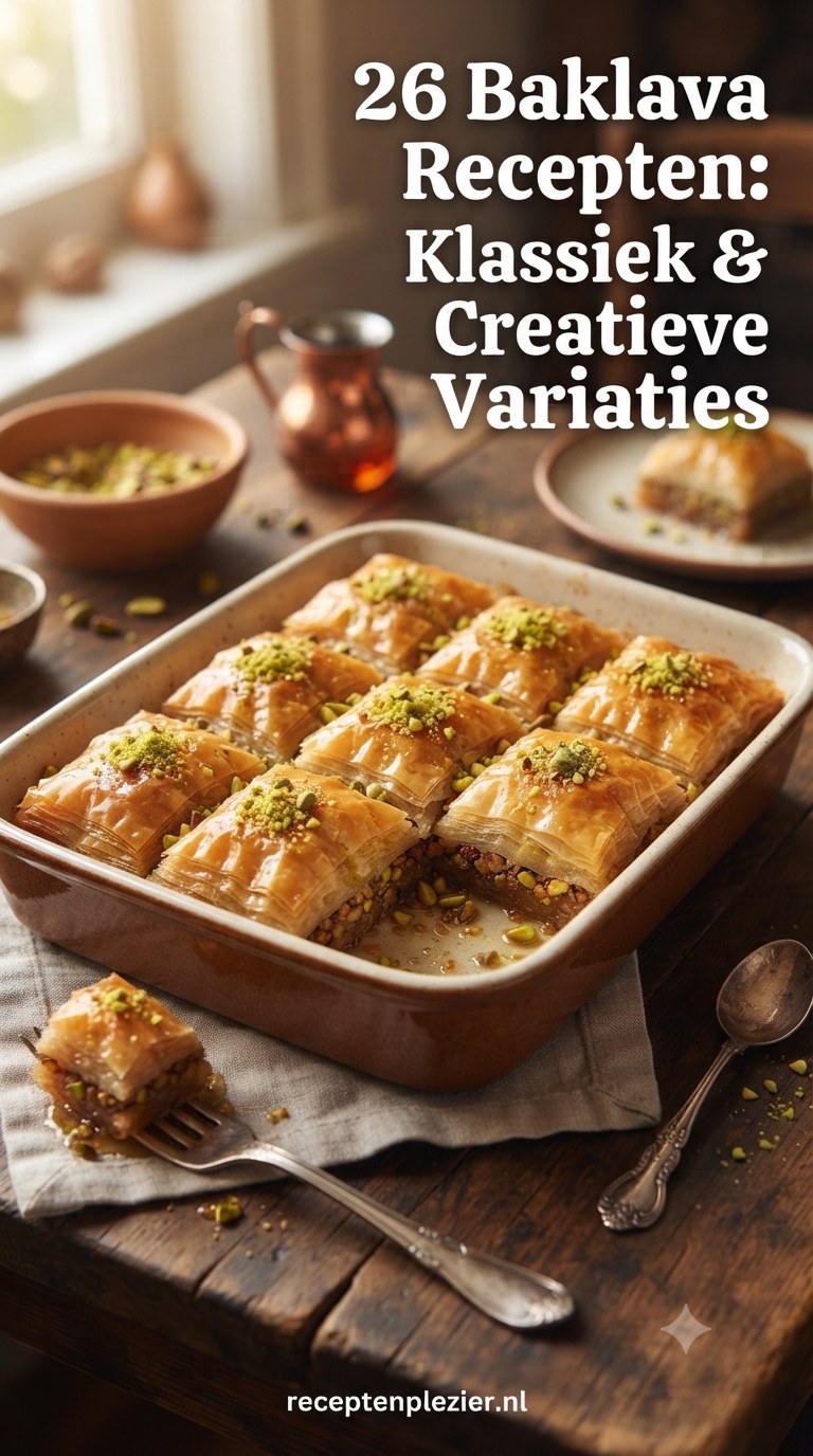 26 Baklava Recepten: Klassiek & Creatieve Variaties