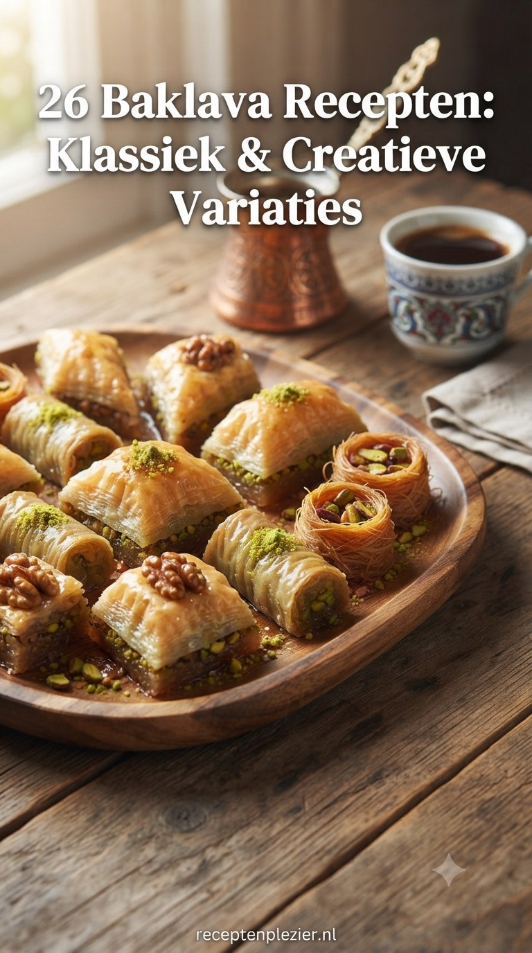 26 Baklava Recepten: Klassiek & Creatieve Variaties