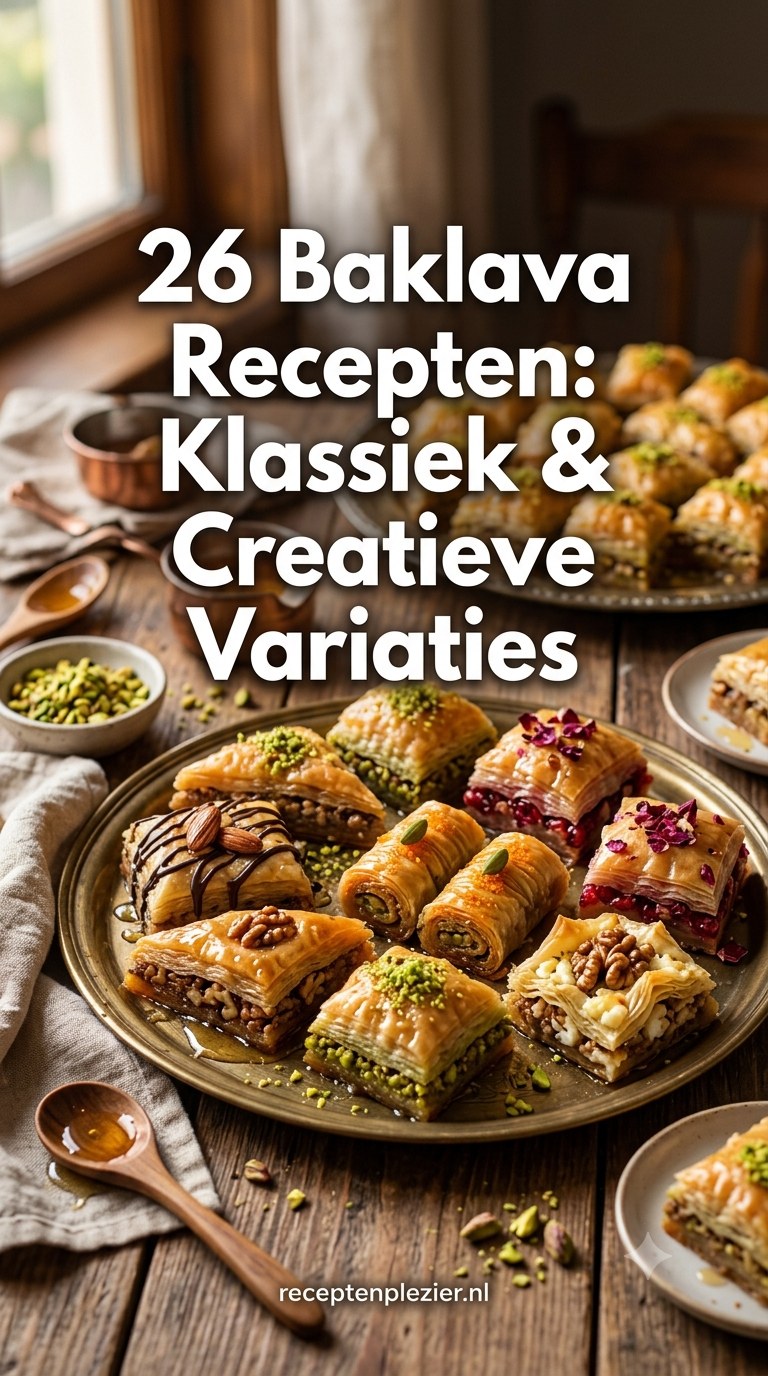 26 Baklava Recepten: Klassiek & Creatieve Variaties