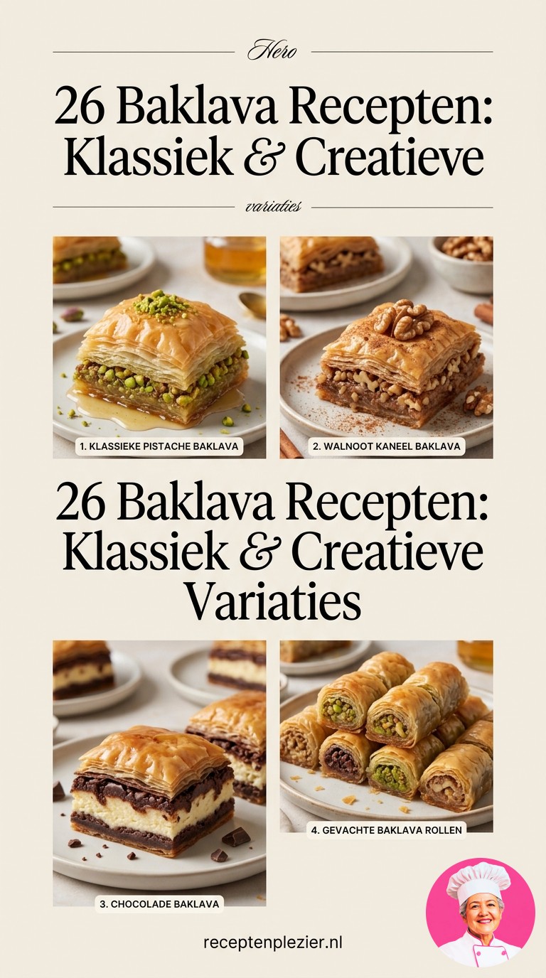 26 Baklava Recepten: Klassiek & Creatieve Variaties