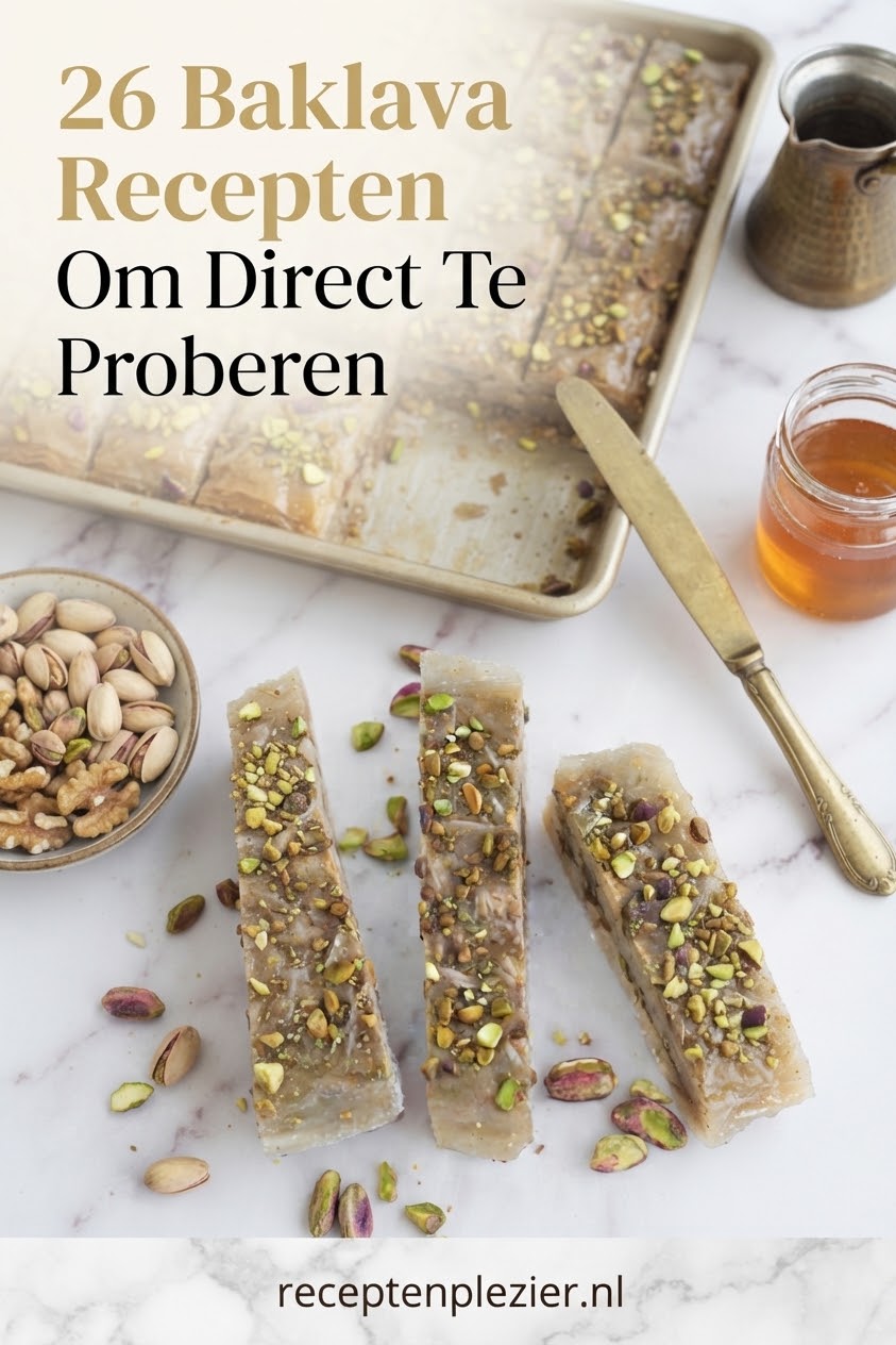 26 Baklava Recepten Om Direct Te Proberen
