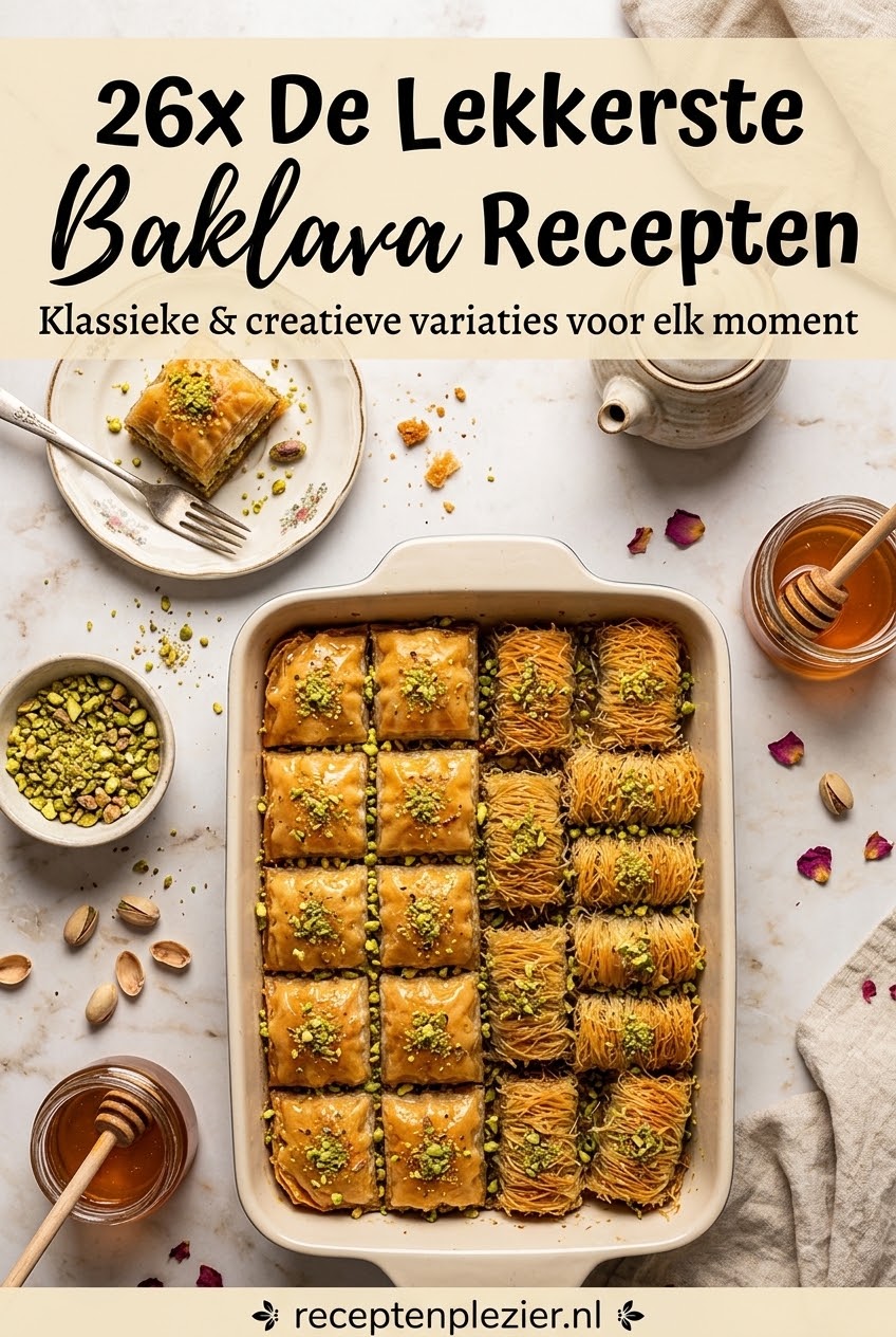 26x De Lekkerste Baklava Recepten