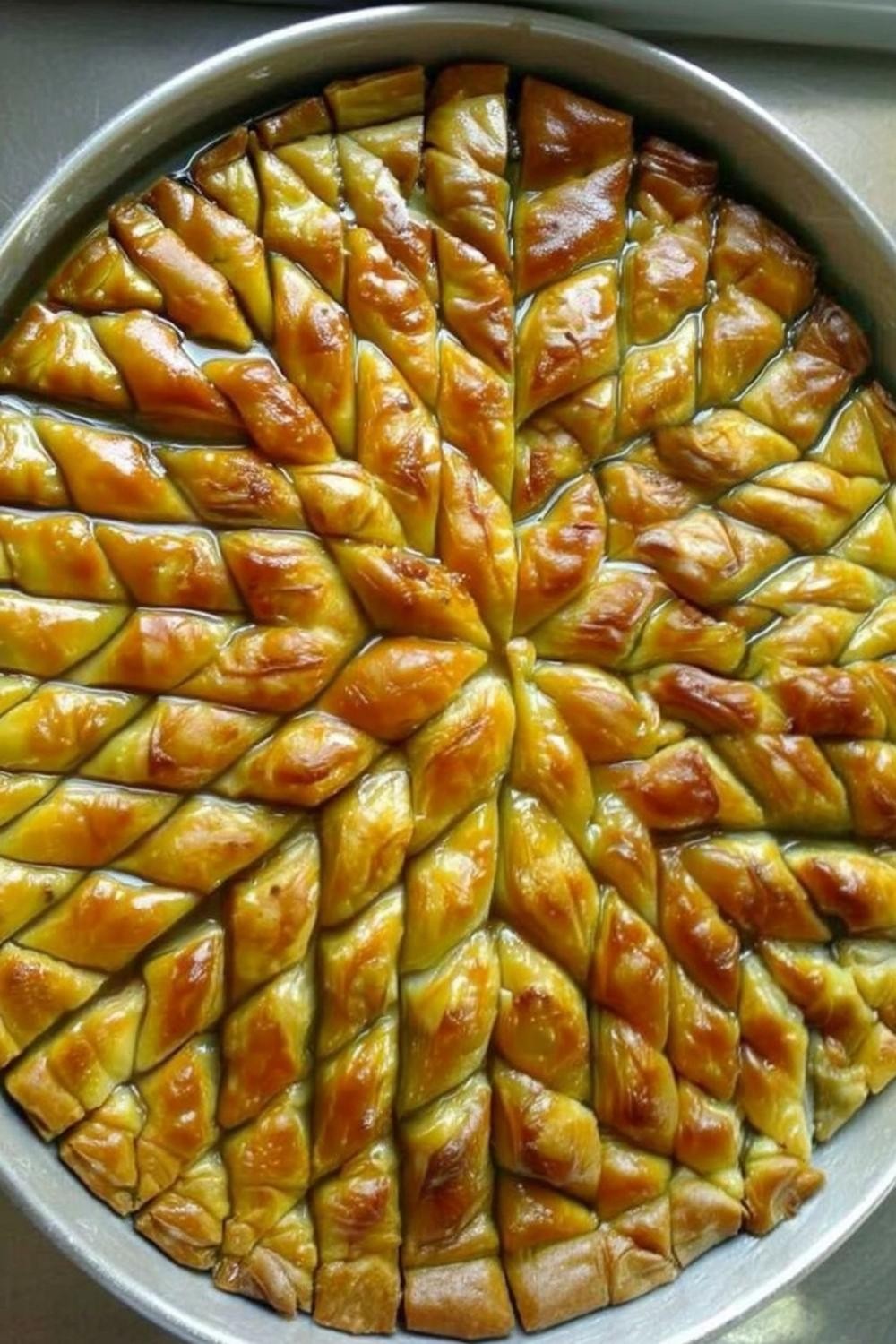 Ronde Baklava in Perfecte Patronen