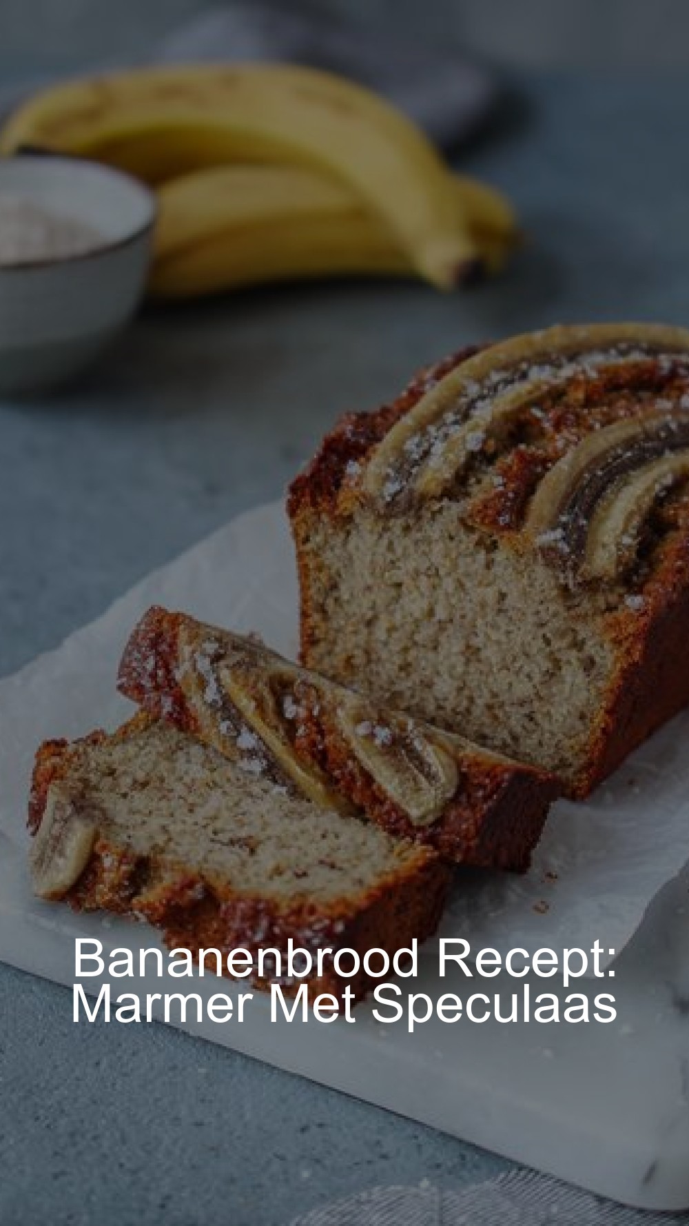 Bananenbrood Recept: Marmer Met Speculaas