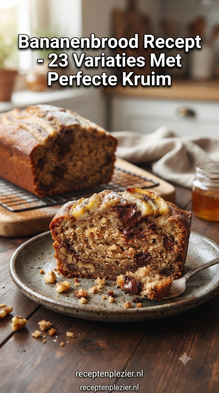 Bananenbrood Recept - 23 Variaties Met Perfecte Kruim