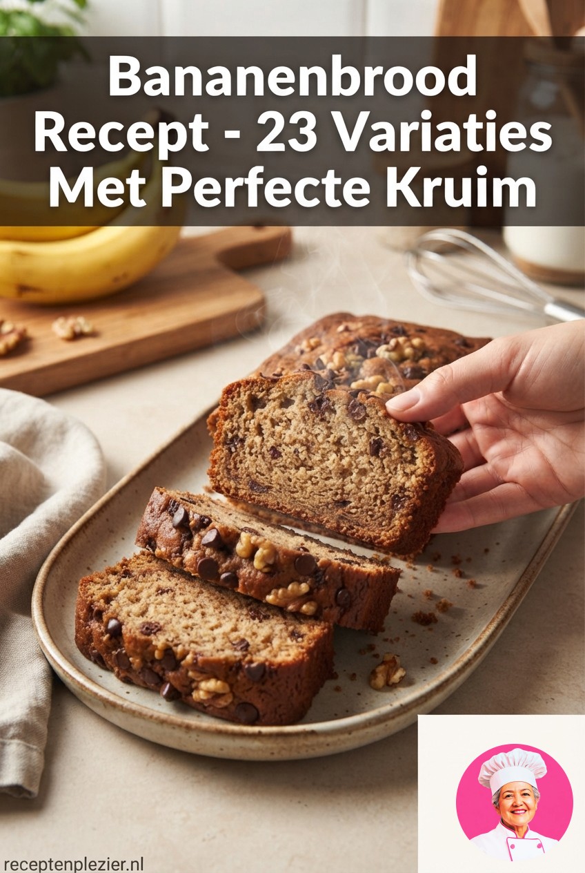 Bananenbrood Recept - 23 Variaties Met Perfecte Kruim