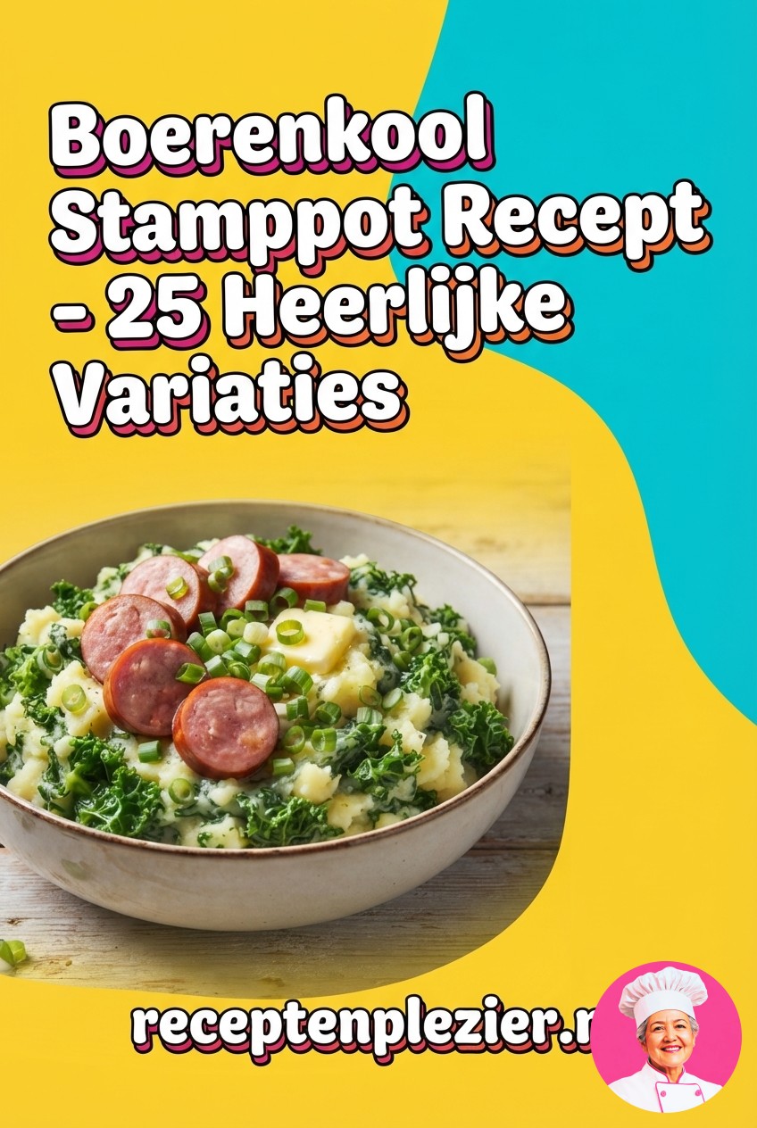 Boerenkool Stamppot Recept - 25 Heerlijke Variaties