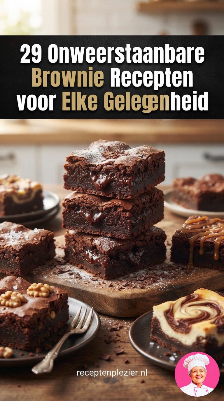 29 Onweerstaanbare Brownie Recepten voor Elke Gelegenheid
