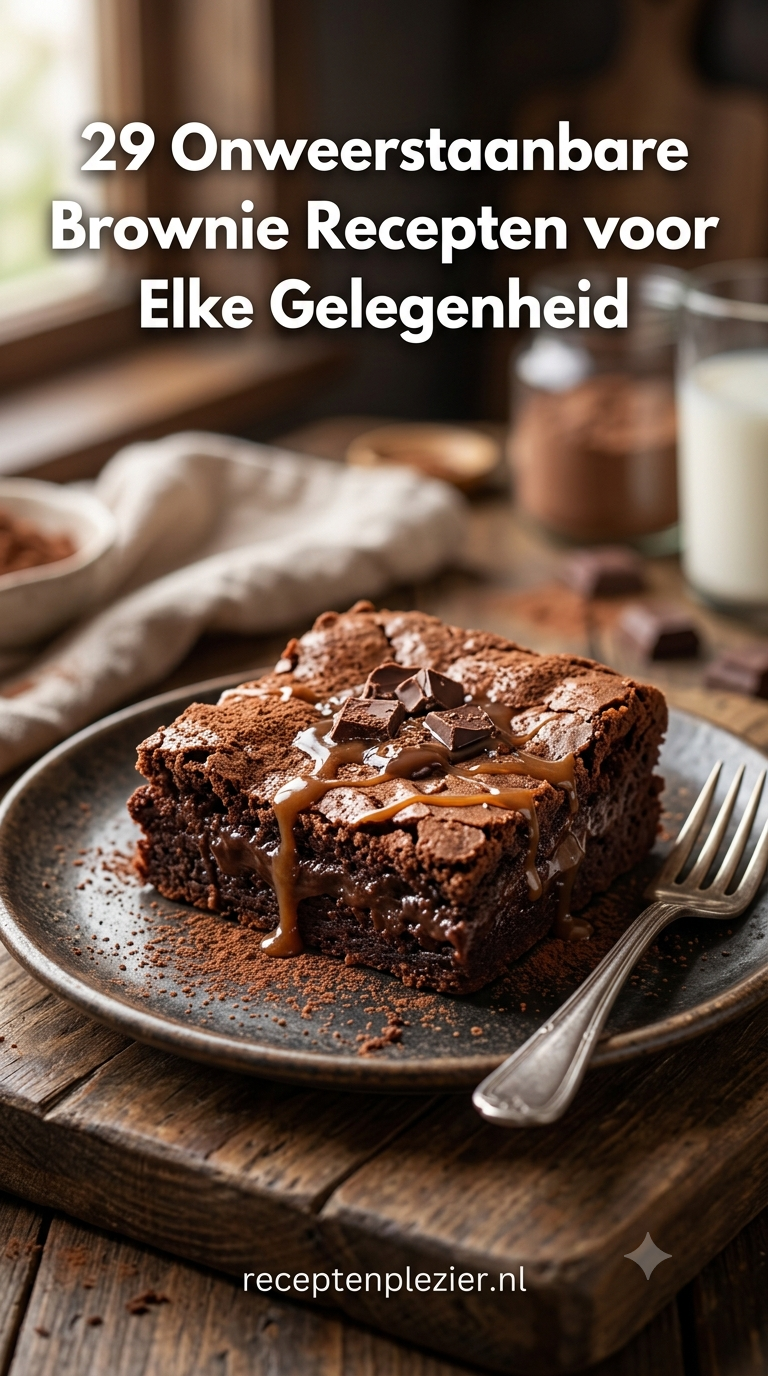 29 Onweerstaanbare Brownie Recepten voor Elke Gelegenheid