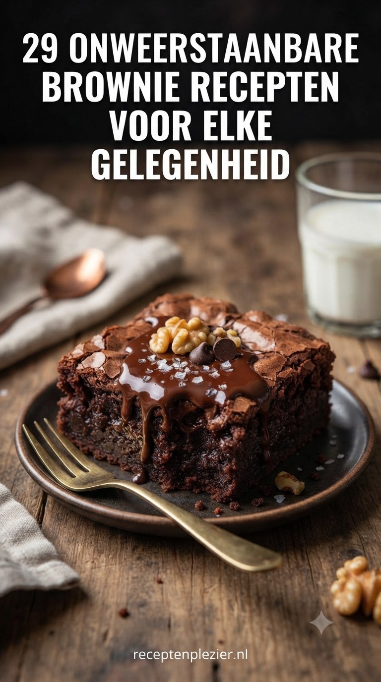 29 Onweerstaanbare Brownie Recepten voor Elke Gelegenheid