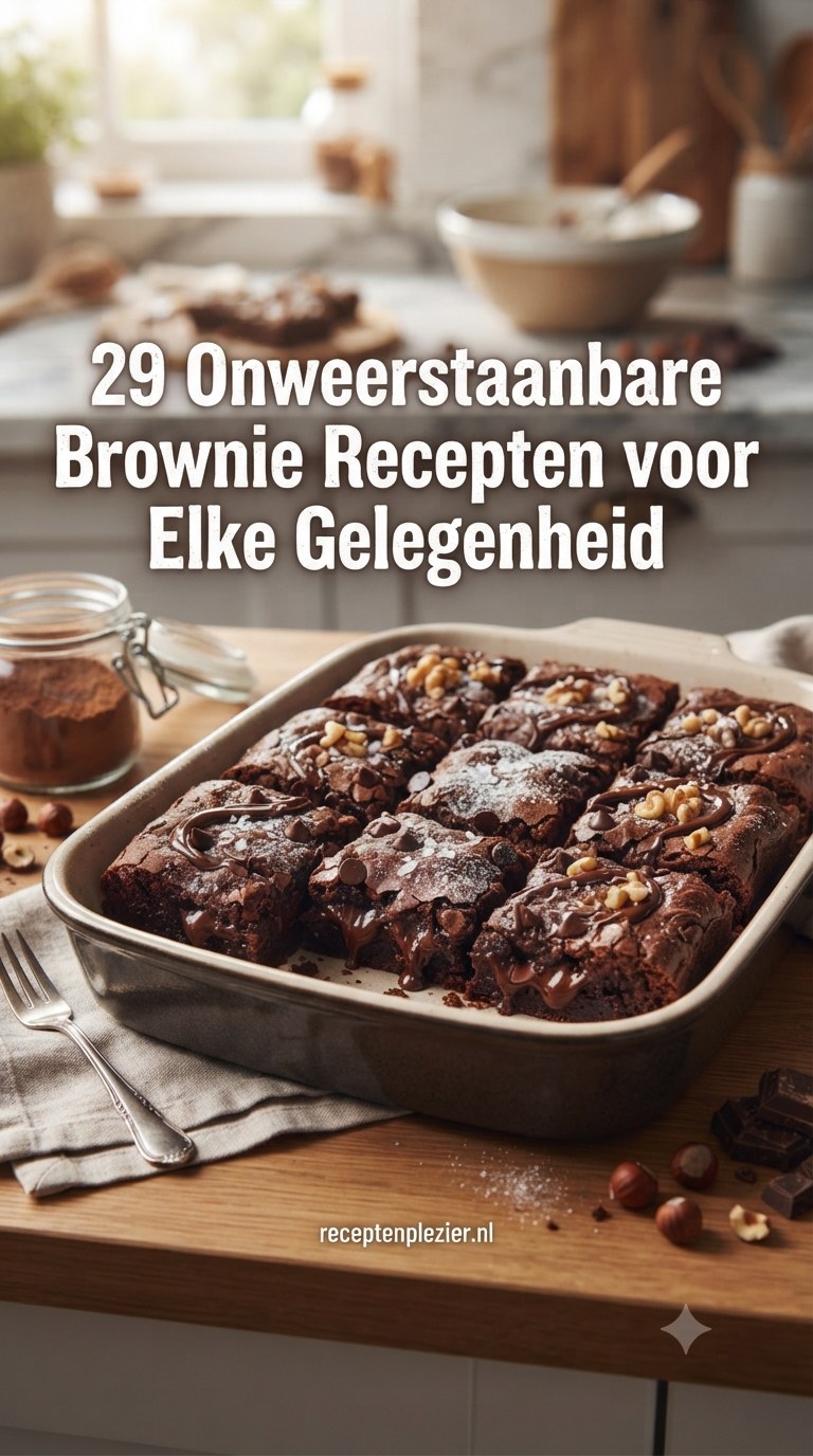 29 Onweerstaanbare Brownie Recepten voor Elke Gelegenheid