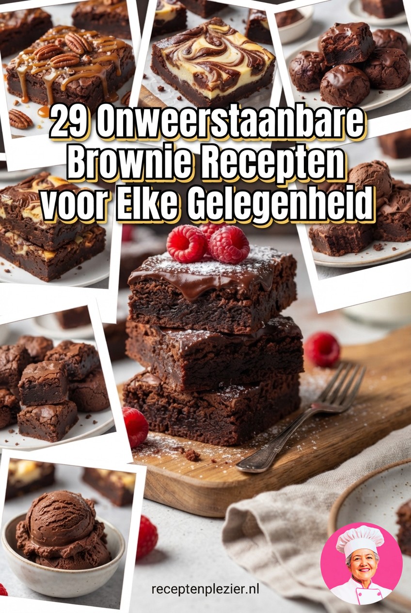 29 Onweerstaanbare Brownie Recepten voor Elke Gelegenheid