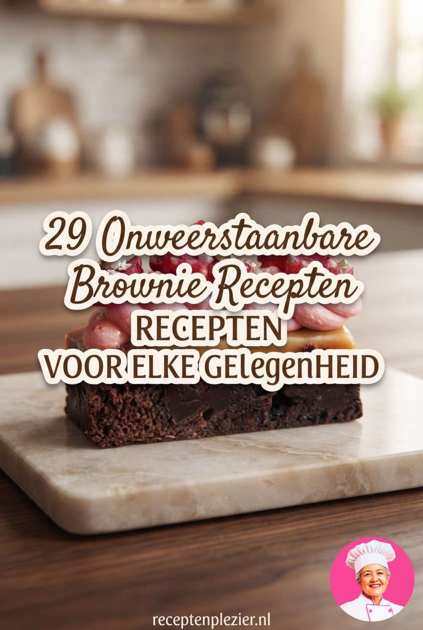 29 Onweerstaanbare Brownie Recepten voor Elke Gelegenheid