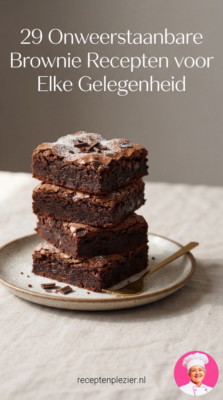 29 Onweerstaanbare Brownie Recepten voor Elke Gelegenheid