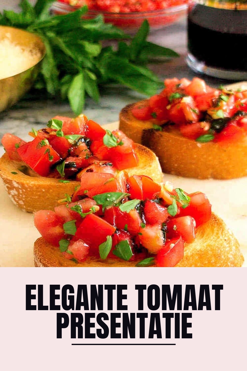 Elegante Tomaat Presentatie