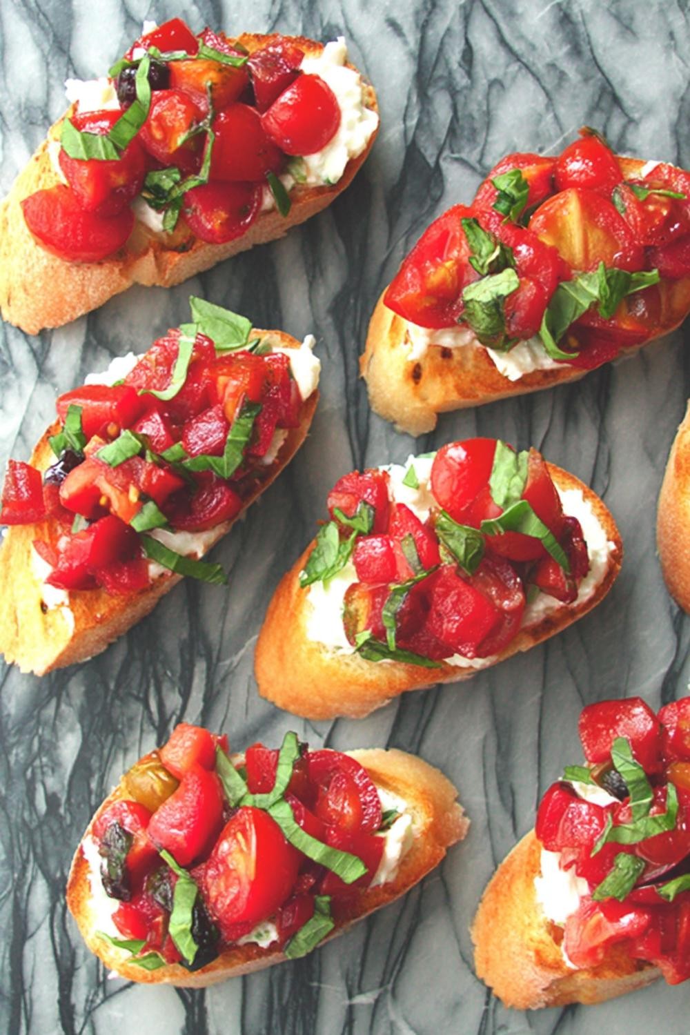 Klassieke Tomaat Ricotta